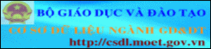 Cơ sở dữ liệu Ngành GD&ĐT